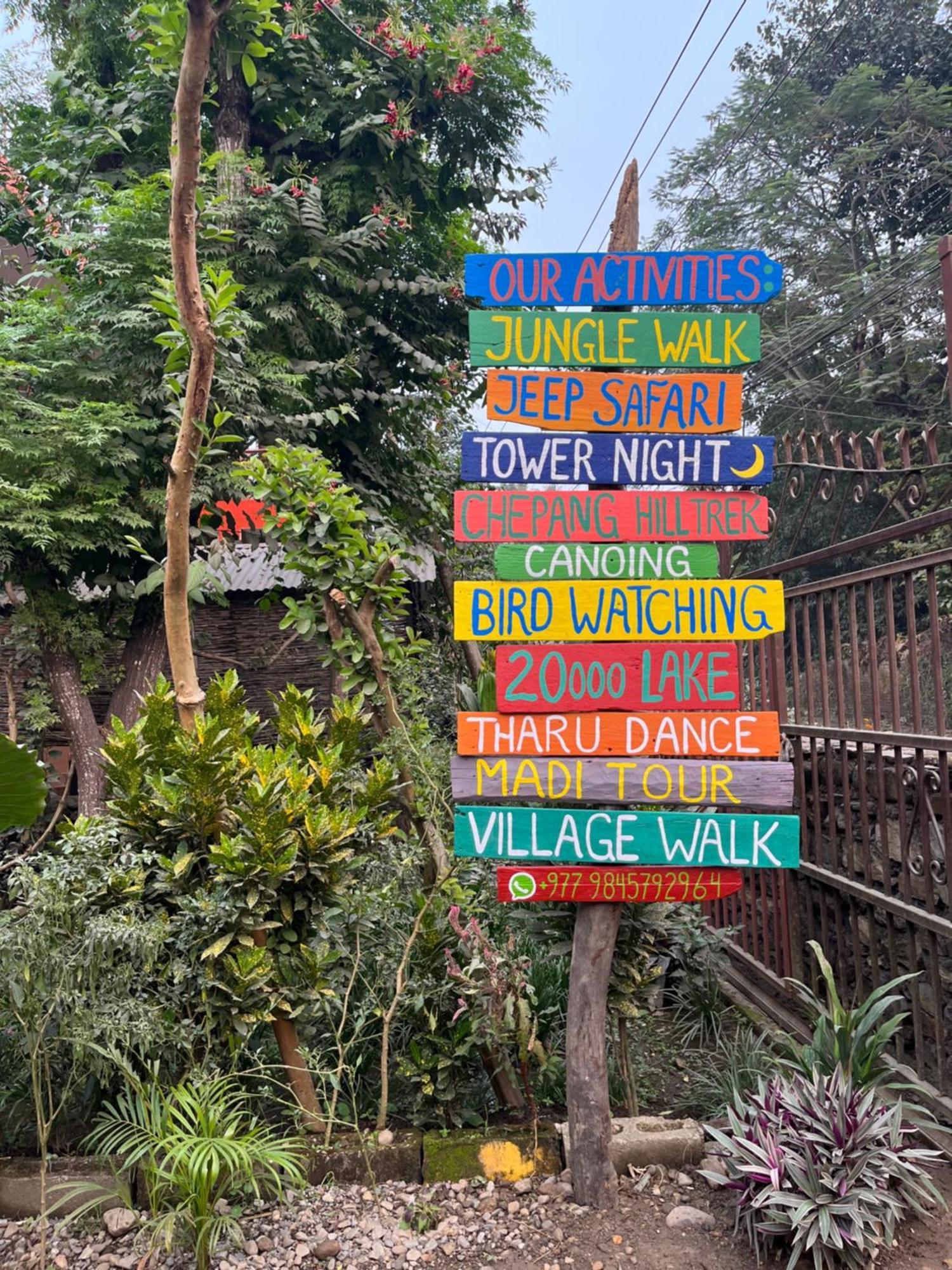 Tara Guesthouse - Sauraha,Chitwan Kültér fotó